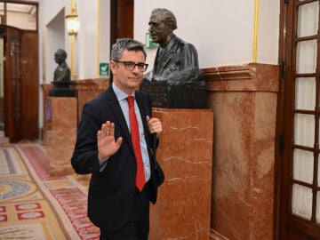 El ministro de Presidencia, Justicia y Relaciones con las Cortes, Félix Bolaños