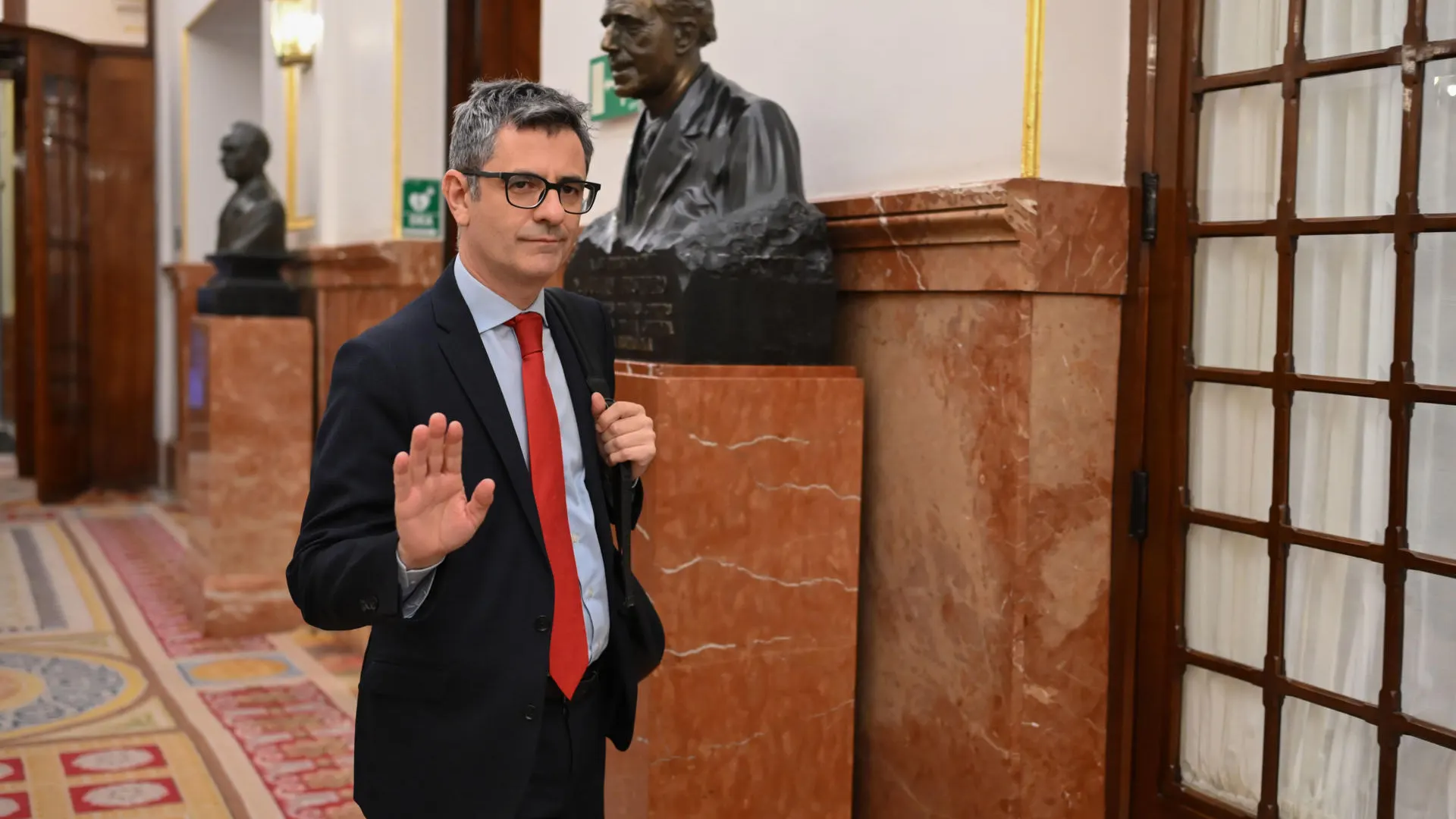 El ministro de Presidencia, Justicia y Relaciones con las Cortes, Félix Bolaños