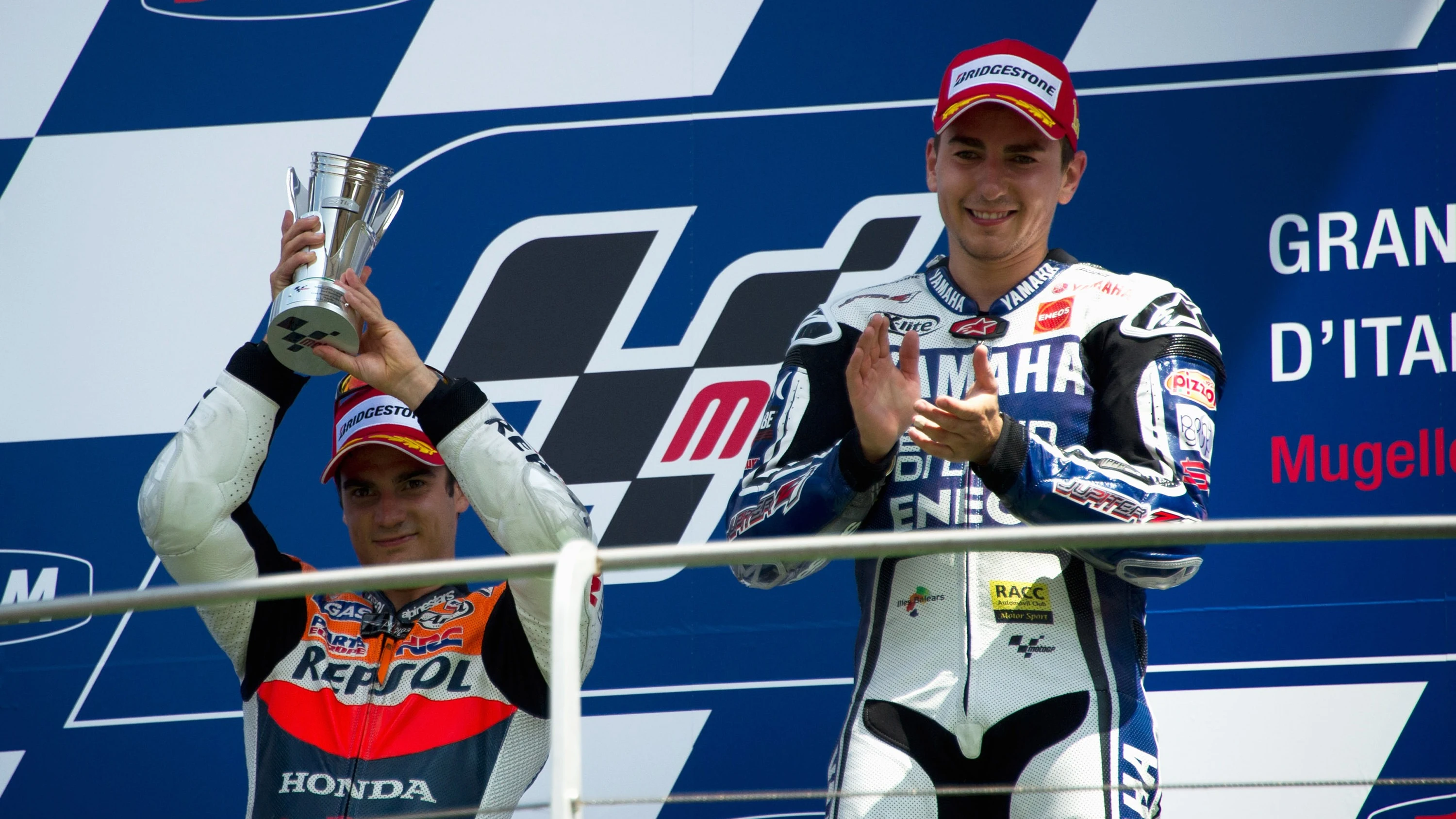 Dani Pedrosa y Jorge Lorenzo 