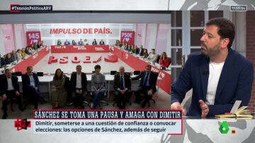 Valdivia desvela lo que piensan en el PSOE si Sánchez dimite: "Sería el momento de que una mujer cogiera el partido"