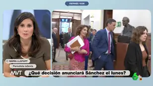 MVT - María Llapart explica por qué &quot;hay un calendario político endiablado&quot; ante una hipotética dimisión de Pedro Sánchez