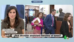 MVT - María Llapart explica por qué &quot;hay un calendario político endiablado&quot; ante una hipotética dimisión de Pedro Sánchez