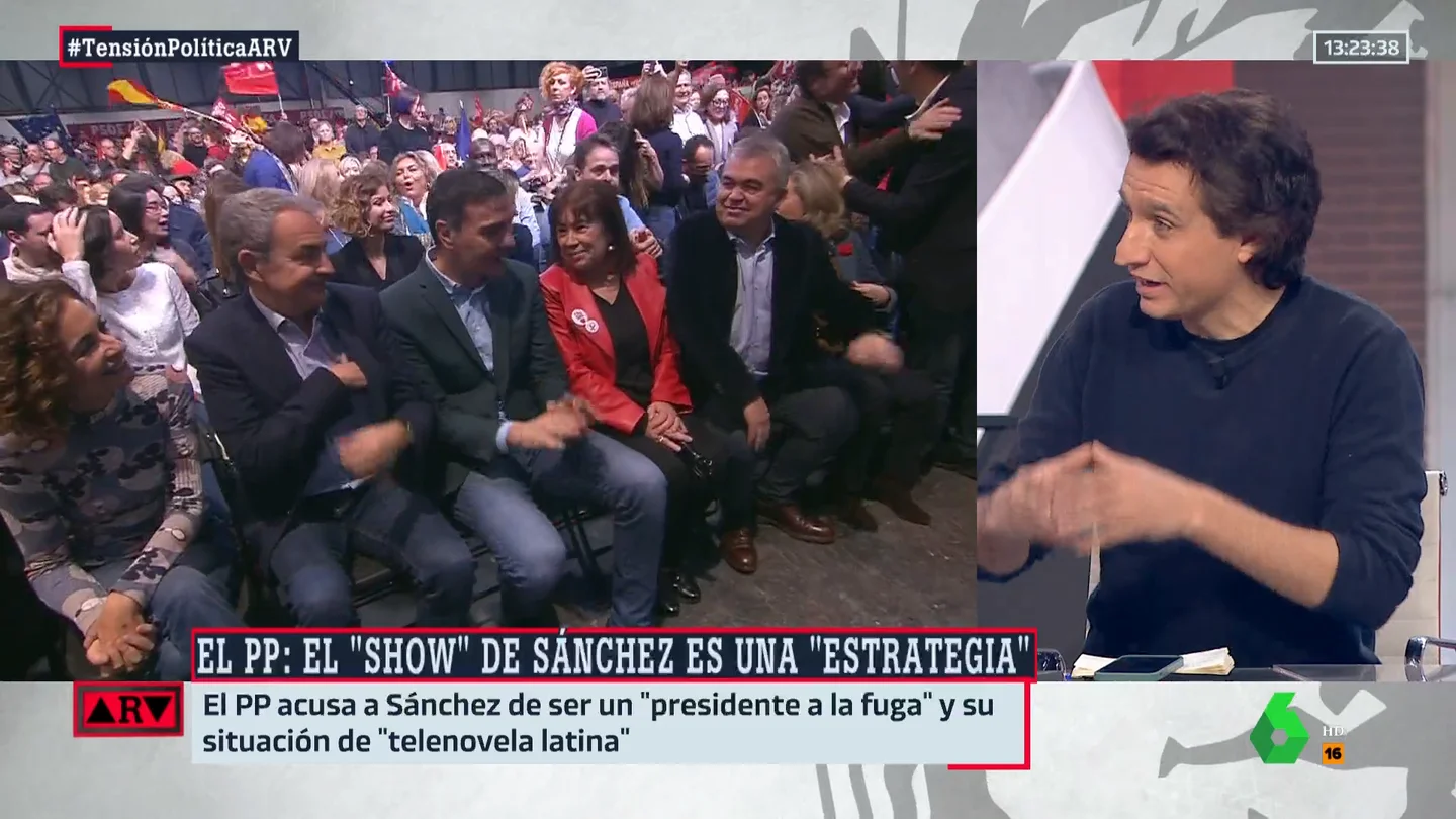Lluís Orriols señala por qué la estrategia del PP es "equivocada", tras la carta de Sánchez: "Le están dando la razón al presidente" Lluís Orriols señala por qué la estrategia del PP es "equivocada", tras la carta de Sánchez: "Le están dando la razón al presidente"