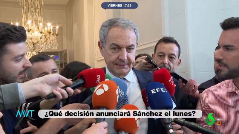 MVT - Zapatero pide "dejar que Pedro Sánchez tenga un espacio de reflexión"
