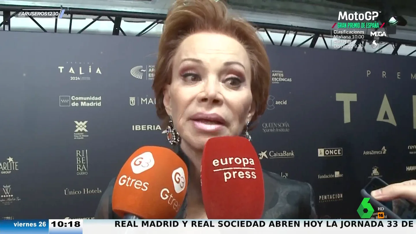 Paloma San Basilio, tajante contra 'Zorra', la canción de Eurovisión: "Hay que tener más respeto por lo que mucha gente ha sufrido" Paloma San Basilio, tajante contra 'Zorra', la canción de Eurovisión: "Hay que tener más respeto por lo que mucha gente ha sufrido"