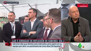 ARV - El pronóstico de Gabriel Sanz: "No tengo claro que Pedro Sánchez se vaya a quedar, tiene mala salida porque se ha puesto el listón muy alto"