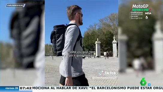 Un influencer británico asegura que los españoles somos los más felices del mundo: "Trabajan para vivir, no viven para trabajar" Un influencer británico asegura que los españoles somos los más felices del mundo: "Trabajan para vivir, no viven para trabajar"