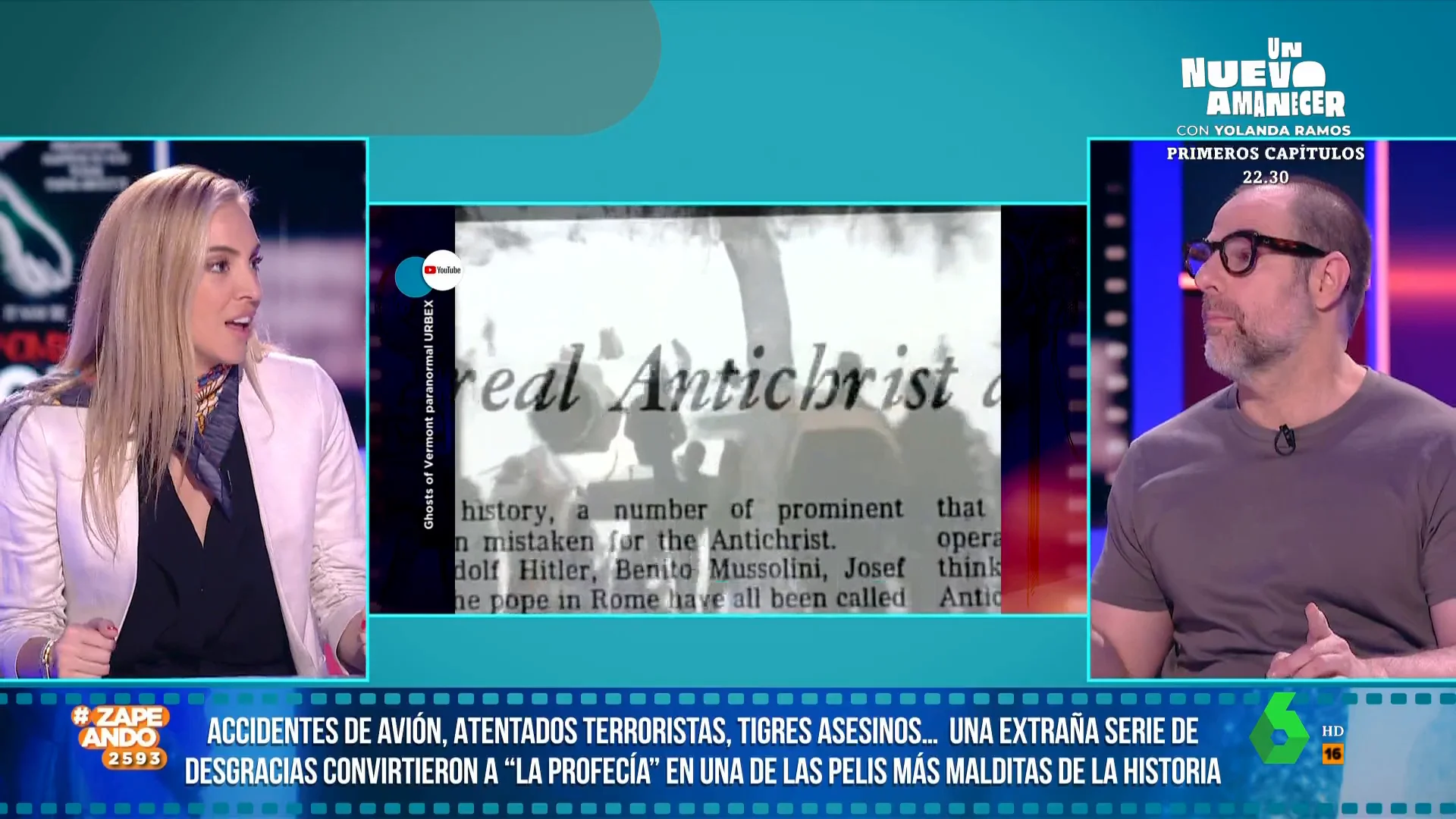 La duda de Isabel Forner sobre las "películas de demonios": "¿Llevan curas de verdad cuando hay exorcismos?"