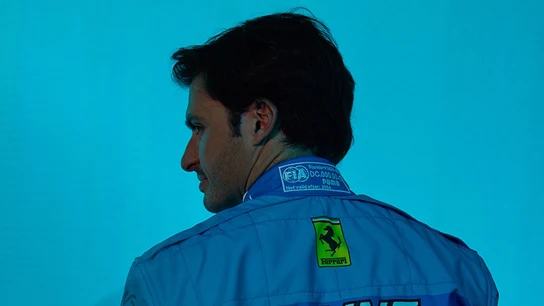 Carlos Sainz, con el nuevo mono de Ferrari para Miami Carlos Sainz, con el nuevo mono de Ferrari para Miami
