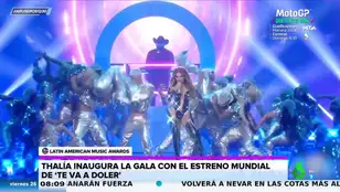 Del premio a Karol G a las actuaciones de Anitta, Thalía o Marc Anthony: así fueron los Premios Latin AMAs