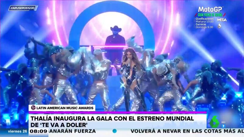 Del premio a Karol G a las actuaciones de Anitta, Thalía o Marc Anthony: así fueron los Premios Latin AMAs