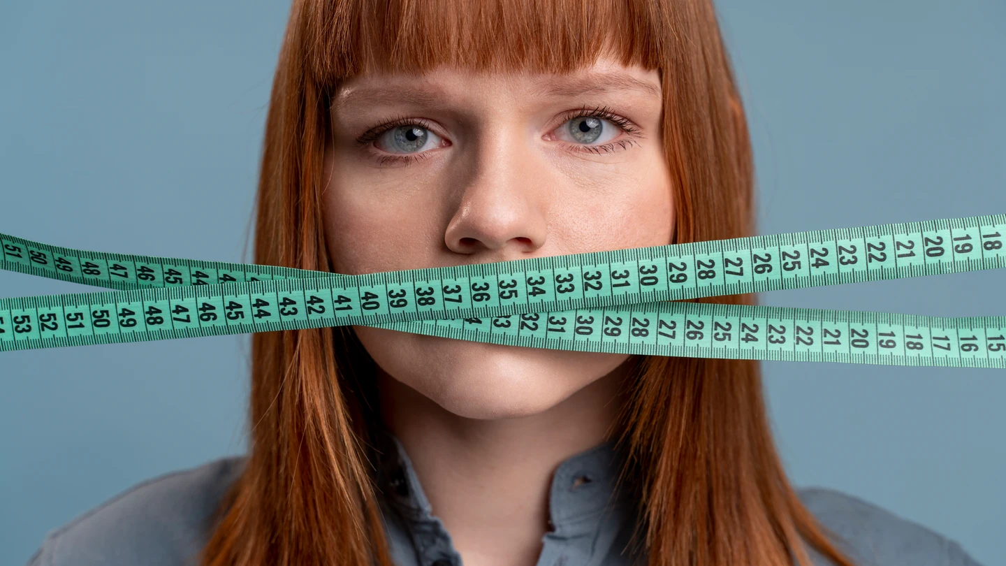 Una imagen que representa la anorexia, la bulimia y otros trastornos de alimentación. Una imagen que representa la anorexia, la bulimia y otros trastornos de alimentación.