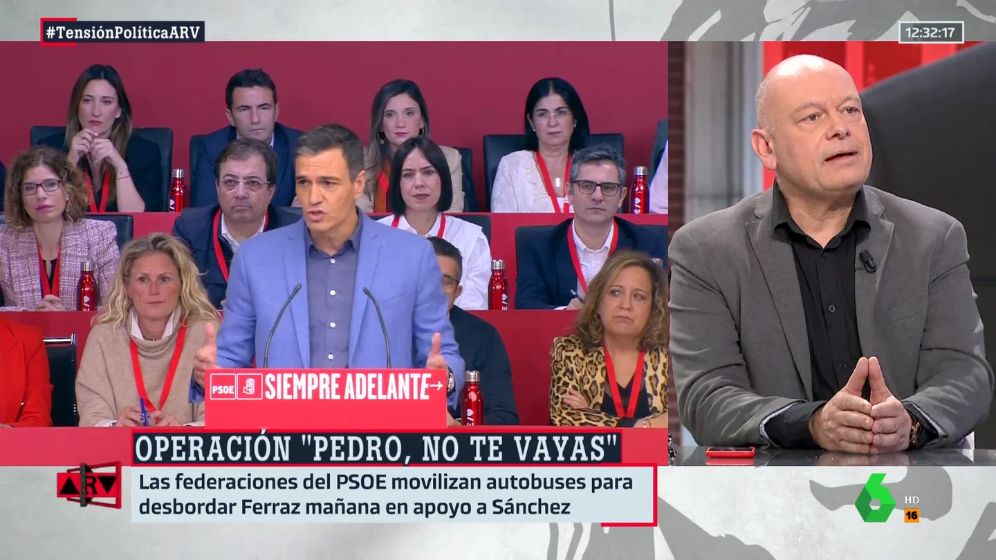 Gabriel Sanz ve el futuro de Sánchez complicado Gabriel Sanz ve el futuro de Sánchez complicado