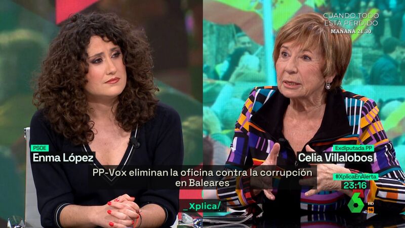 Celia Villalobos asegura que al PP no le gusta Vox