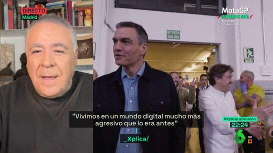 Ferreras se "moja" sobre la decisión de Sánchez: "Está más cerca de la  dimisión que de quedarse, pero con Pedro todo es posible"