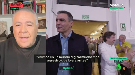 Ferreras se "moja" sobre la decisión de Sánchez: "Está más cerca de la dimisión que de quedarse, pero con Pedro todo es posible"