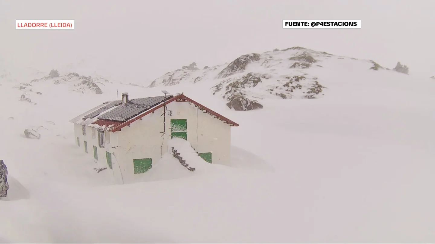 Nieve en el Pirineo Nieve en el Pirineo