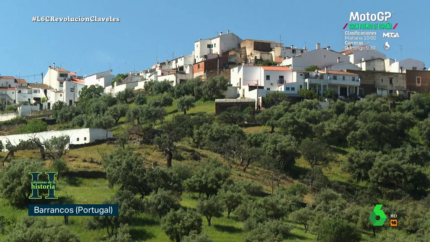 Barrancos, el episodio de la Guerra Civil que demuestra que españoles y portugueses son más que vecinos En este vídeo, laSexta Columna se traslada hasta Barrancos, un pueblo en la frontera entre España y Portugal donde sus vecinos se rebelaron contra el dictador portugués Salazar para ayudar a los españoles que huían del horror de la Guerra Civil.