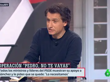 ARV - Lluís Orriols, ante la reflexión de Pedro Sánchez: &quot;Una dimisión en diferido tiene un elemento táctico&quot;