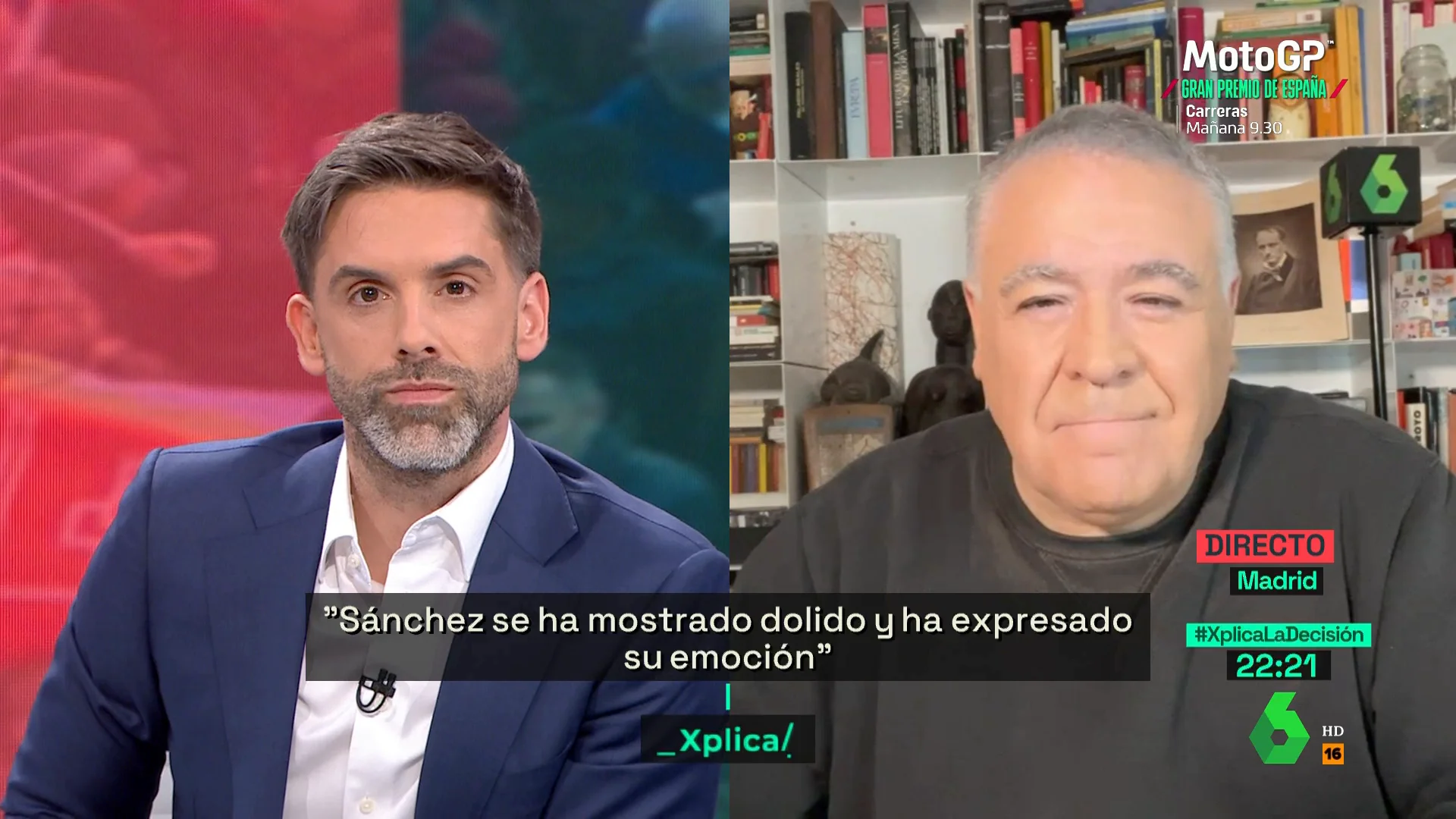 Ferreras en laSexta Xplica