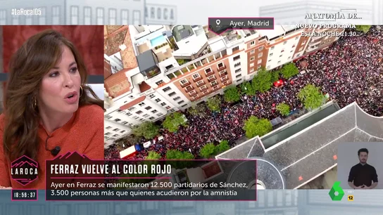 LA ROCA_Mamen Mendizábal, sobre la carta de Sánchez: "Ha hecho que sus socios, en torno a él, refuercen su posición" LA ROCA_Mamen Mendizábal, sobre la carta de Sánchez: "Ha hecho que sus socios, en torno a él, refuercen su posición"