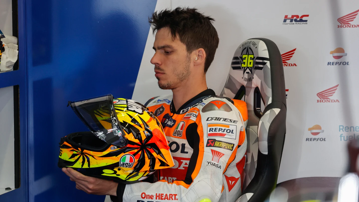 Joan Mir, piloto de Honda Joan Mir, piloto de Honda