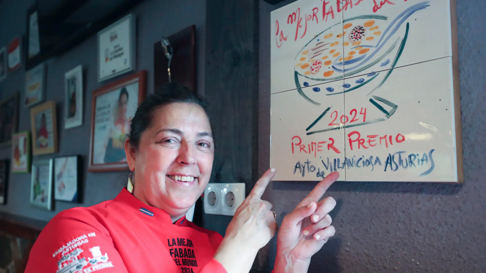 La avilesina Pilar Meana, ganadora a la mejor fabada del mundo 2024 La avilesina Pilar Meana, ganadora a la mejor fabada del mundo 2024