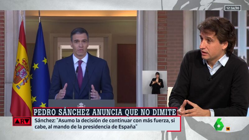 Lluis Orriols señala que Sánchez sabrá aprovechar todo lo ocurrido tras la carta: "Para ganar fuerza y afianzar todo el espacio de izquierda"
