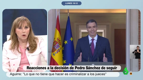 Angélica Rubio responde a Esperanza Aguirre: "Cuando gobernaba el PP era todo culpa de los periodistas" Angélica Rubio responde a Esperanza Aguirre: "Cuando gobernaba el PP era todo culpa de los periodistas"