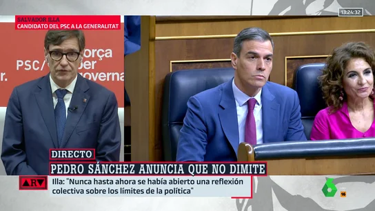 Salvador Illa, en Al Rojo Vivo Salvador Illa, en Al Rojo Vivo