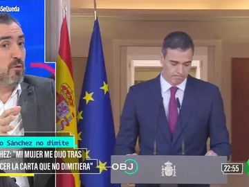 OBJETIVO - Ignacio Escolar explica por qué &quot;es un alivio para muchos españoles&quot; que Pedro Sánchez siga siendo presidente