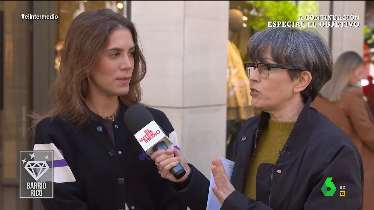 La reacción de Thais Villas cuando una chica de barrio rico desvela el precio de su vestido más caro: "Eres mi ídola" La reacción de Thais Villas cuando una chica de barrio rico desvela el precio de su vestido más caro: "Eres mi ídola"