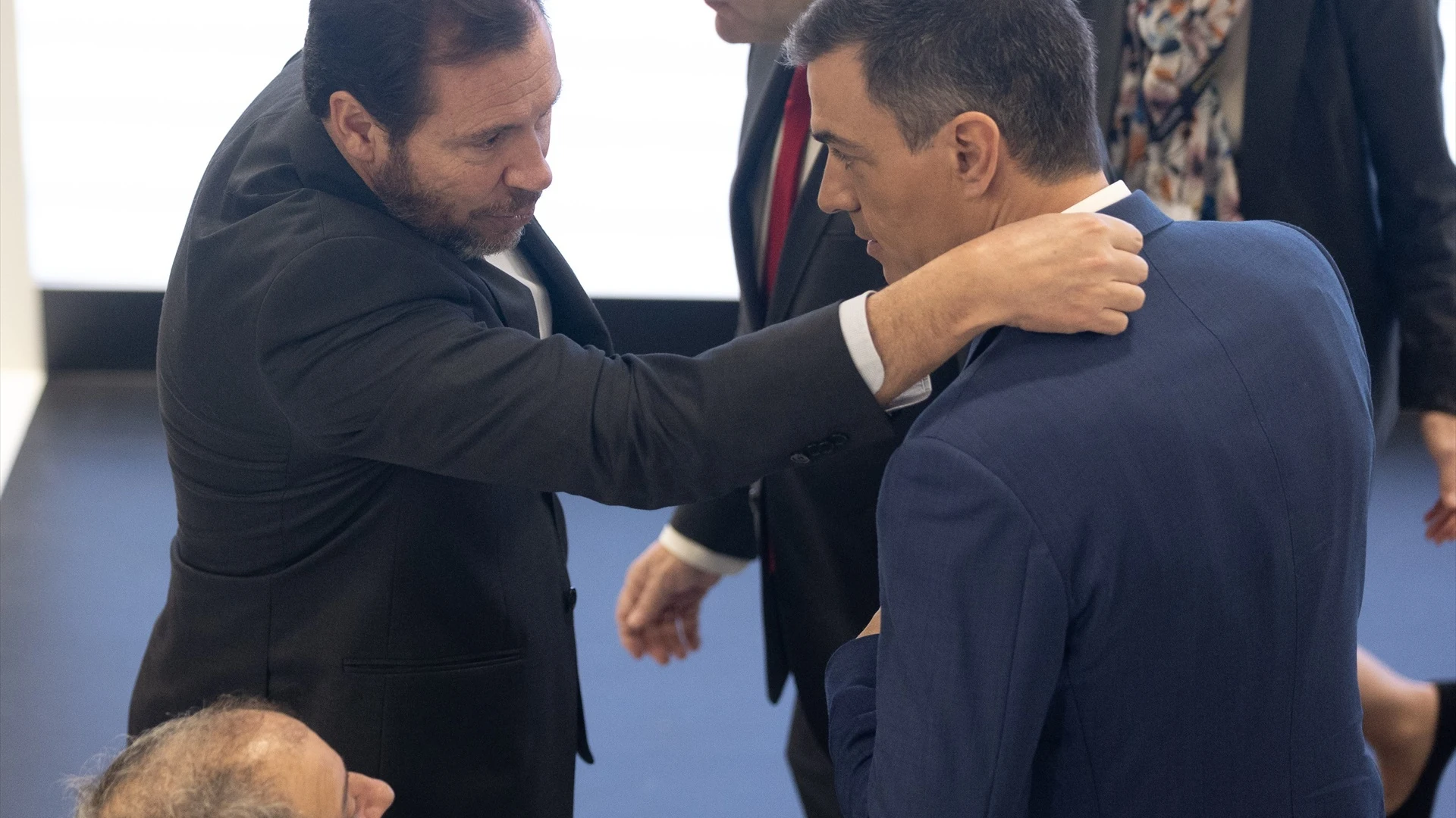 Óscar Puente, con Pedro Sánchez en una foto de archivo