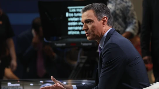El presidente del Gobierno, Pedro Sánchez, en una imagen de archivo durante una entrevista en TVE El presidente del Gobierno, Pedro Sánchez, en una imagen de archivo durante una entrevista en TVE