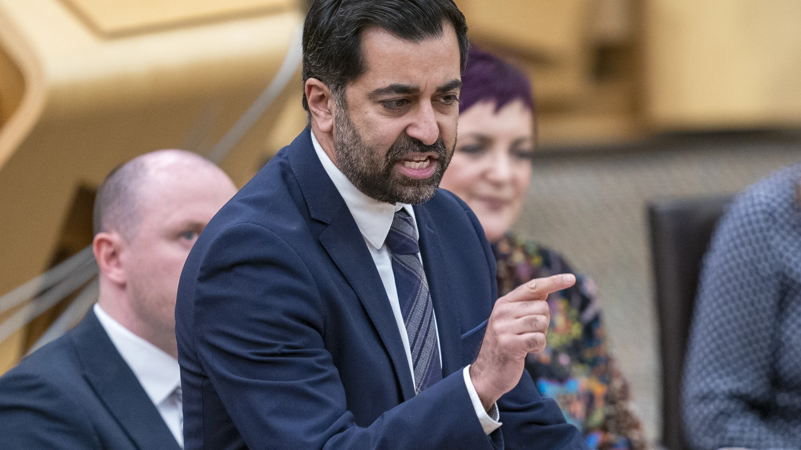 El ministro principal de Escocia, Humza Yousaf.