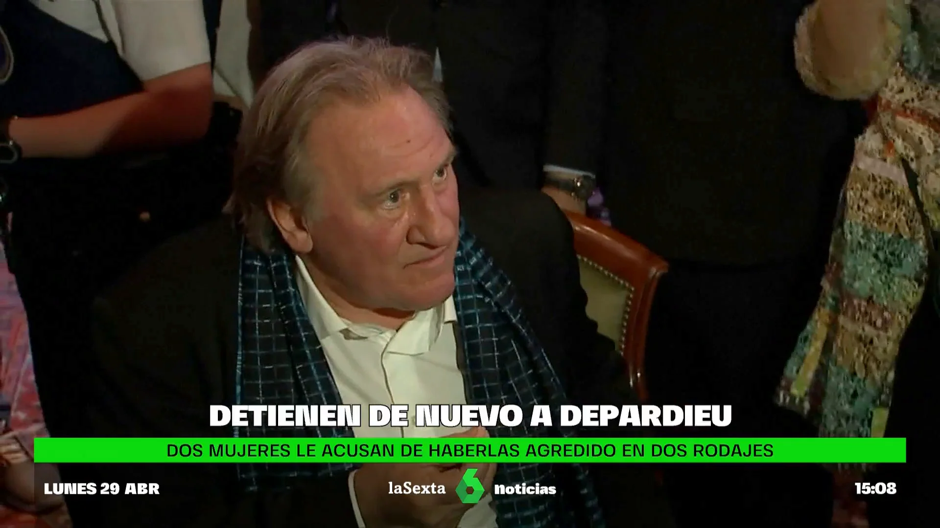 detienen de nuevo a Depardieu