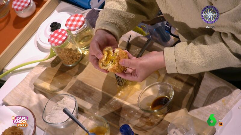 Korokke con yema curada y cebolla 'crunchy': la receta de Gipsy Chef de croquetas de patata japonesas