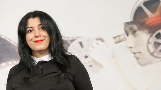 Marjane Satrapi, en el Festival de Cine de Roma de 2012 Marjane Satrapi, en el Festival de Cine de Roma de 2012