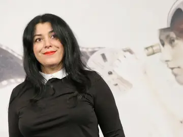 Marjane Satrapi, en el Festival de Cine de Roma de 2012
