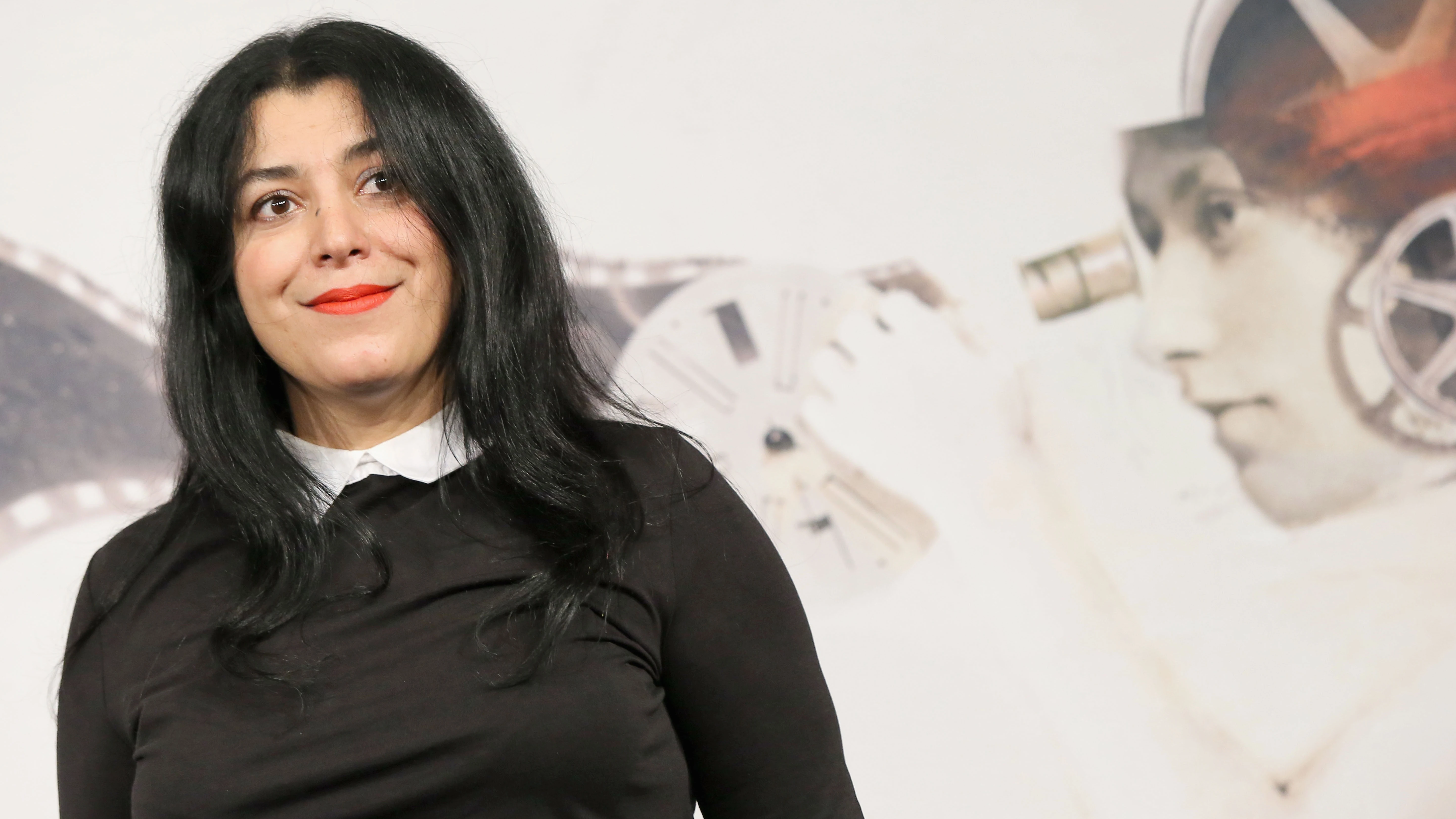 Marjane Satrapi, en el Festival de Cine de Roma de 2012