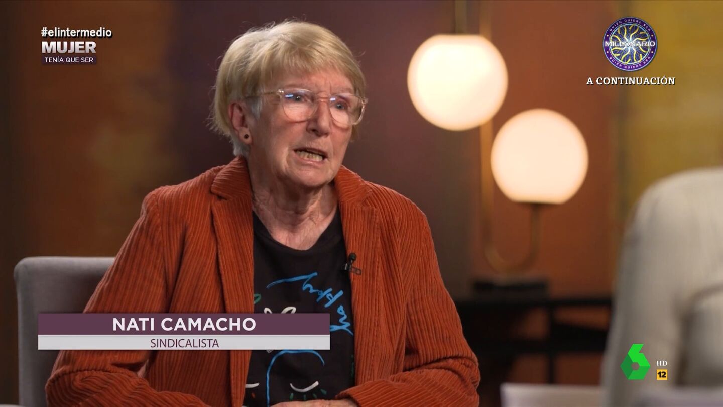 Nati Camacho, hist&oacute;rica sindicalista, recuerda su trabajo en una f&aacute;brica textil: "El encargado pod&iacute;a corregirnos y castigarnos"
