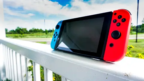 Imagen de una Nintendo Switch Imagen de una Nintendo Switch