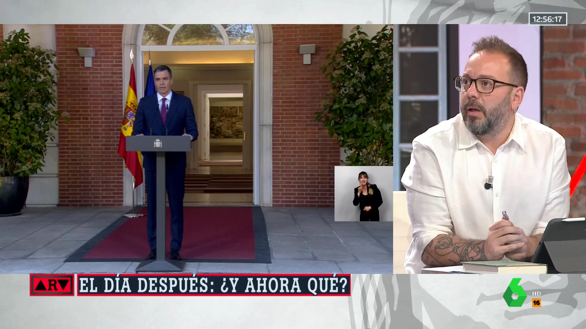 Maestre explica la consecuencia de "los 5 días" de Pedro Sánchez: "Ha asomado un 'hiperlideragno' para el PSOE que no puede ser bueno"