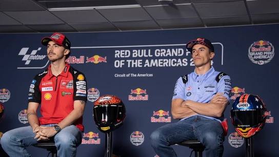 Pecco Bagnaia y Marc Márquez Pecco Bagnaia y Marc Márquez