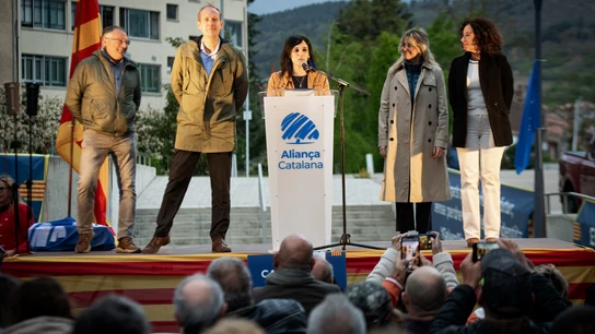 Aliança Catalana, en el arranque de la campaña de las elecciones catalanas Aliança Catalana, en el arranque de la campaña de las elecciones catalanas