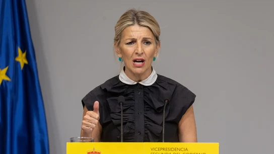 Imagen de archivo de Yolanda Díaz. Imagen de archivo de Yolanda Díaz.