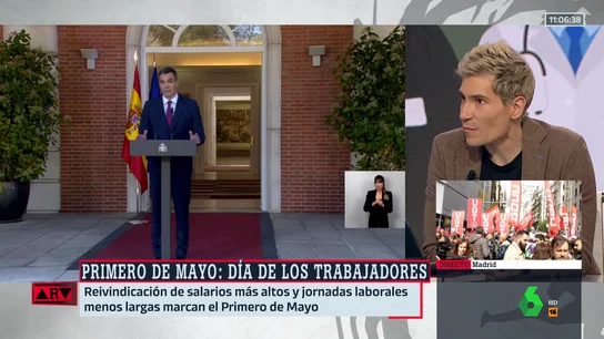 Juanma Romero revela que "el PSOE sufrió mucho estos 5 días": "El propio Sánchez alimentó el debate de la sucesión" Juanma Romero revela que "el PSOE sufrió mucho estos 5 días": "El propio Sánchez alimentó el debate de la sucesión"