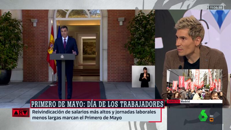 Juanma Romero revela que "el PSOE sufrió mucho estos 5 días": "El propio Sánchez alimentó el debate de la sucesión"