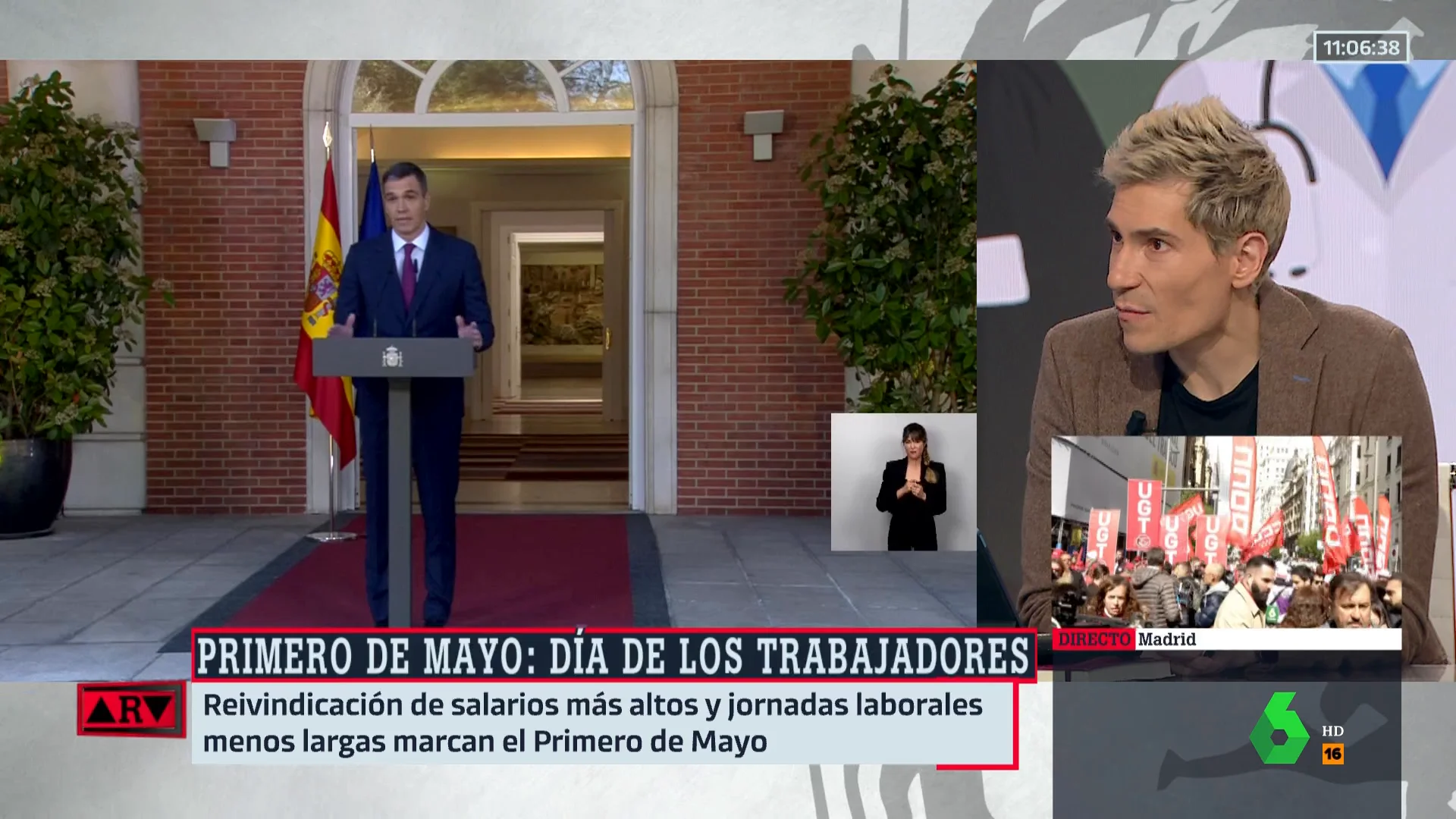 Juanma Romero revela que "el PSOE sufrió mucho estos 5 días": "El propio Sánchez alimentó el debate de la sucesión"