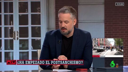 Al Rojo Vivo (01-05-24) Daniel Basteiro: "No se ha inaugurado el 'postsanchismo' porque en el PSOE ven a S&aacute;nchez como el gran art&iacute;fice del 23J"